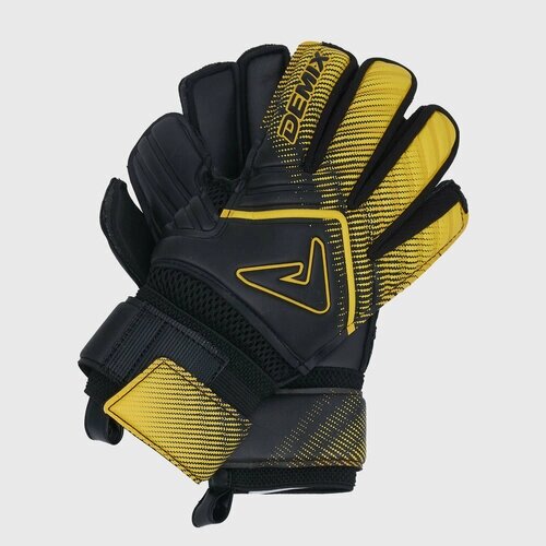 Вратарские перчатки Demix, размер 4, желтый, черный