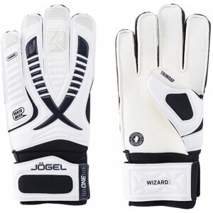 Вратарские перчатки Jogel One Wizard CL3, размер 7, белый
