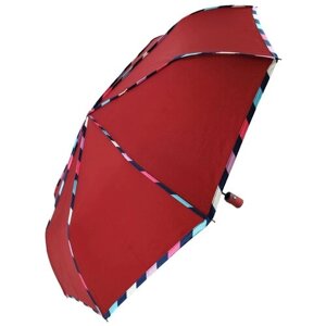 Женский складной зонт Popular umbrella автомат 2111/серый