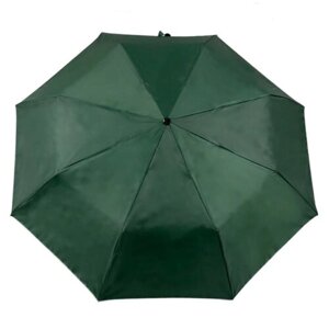 Зонт полуавтомат, купол 93 см., 8 спиц, зеленый