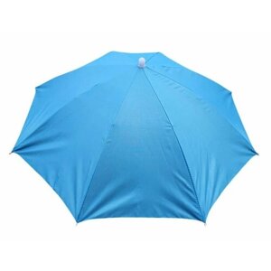 Зонт-трость механика, синий