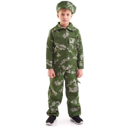 Бока С Детский военный костюм Пограничник, рост 104-116 см 2664