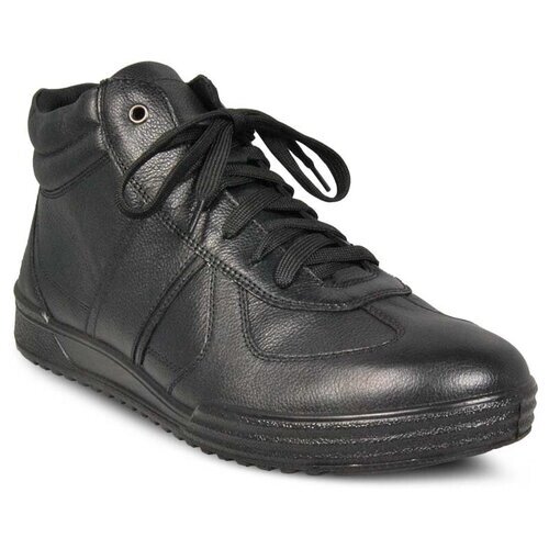 Ботинки Riveri, демисезонные, натуральная кожа, размер 44, черный