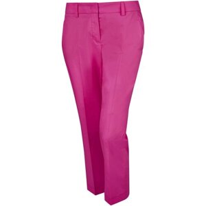 Брюки Sportalm, демисезон/лето, прямой силуэт, повседневный стиль, карманы, размер 42, розовый