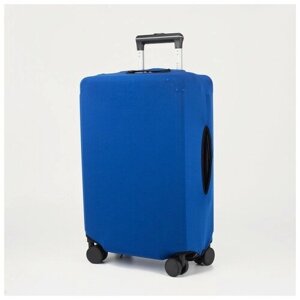 Чехол для чемодана 7488293, размер 28", синий