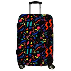 Чехол для чемодана "Enjoy" размер M (арт. LJ-CASE-M-316)
