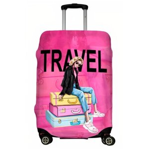 Чехол для чемодана "TRAVEL&ME" размер L
