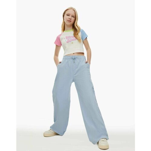 Джинсы Gloria Jeans, размер 12-13л/158 (40), голубой