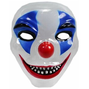 Карнавальная маска злой клоун