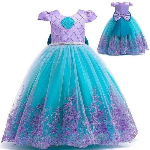 Карнавальное платье принцессы Ариэль-русалка - размер 140