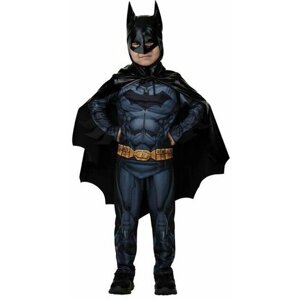 Карнавальный костюм "Бэтмэн" без мускулов, сорочка, брюки, маска, плащ, р. 104-52