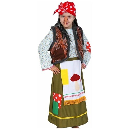 Карнавальный костюм Карнавалофф Русские народные сказки Баба Яга 5308