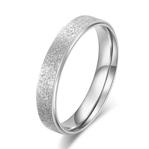 Кольцо обручальное, размер 16.5, серебряный