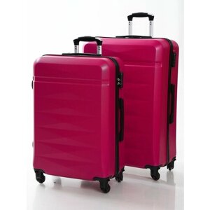 Комплект чемоданов Feybaul 31636, размер S/L, фуксия