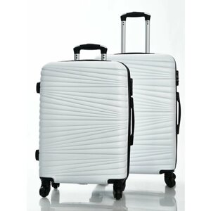 Комплект чемоданов Feybaul 31638, размер M, белый