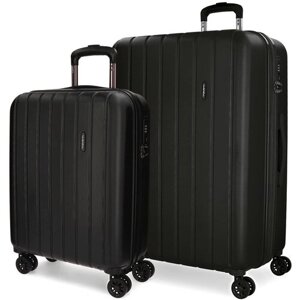 Комплект чемоданов Movom, 2 шт., 81 л, размер S/M, черный