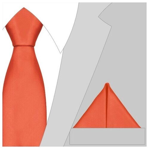 Комплект галстук (7 см) и платок Millionaire