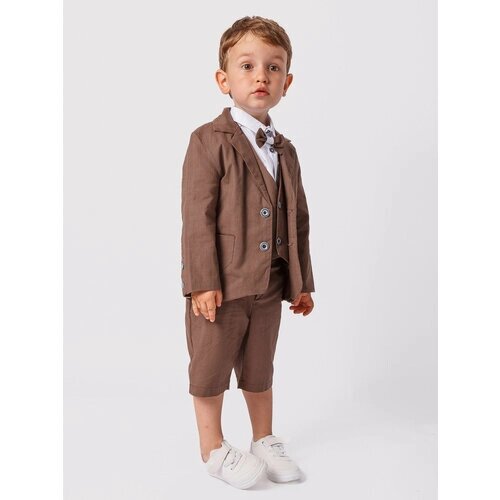 Комплект одежды Chadolls, размер 80, коричневый