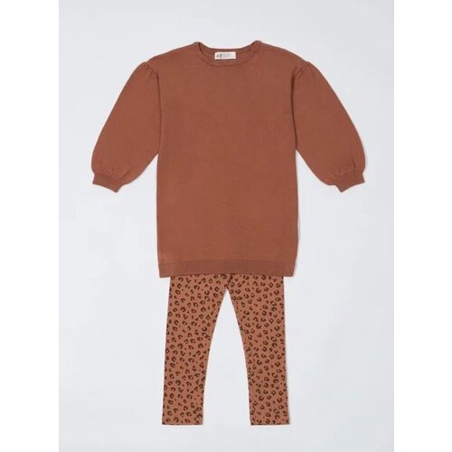 Комплект одежды H&M, размер 122, оранжевый