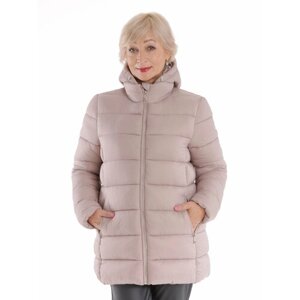 Куртка BELLEB, размер 60, розовый