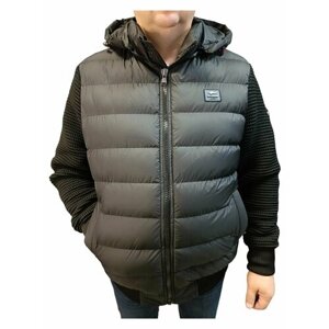 Куртка , демисезон/зима, размер 5XL, черный