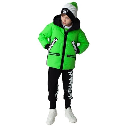 Куртка Gulliver, размер 152, зеленый