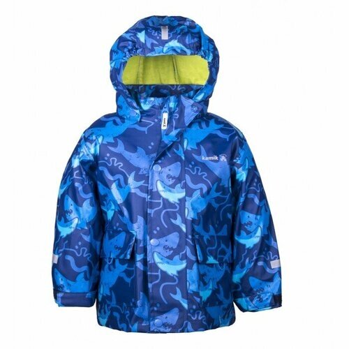 Куртка Kamik, размер 116, синий, голубой