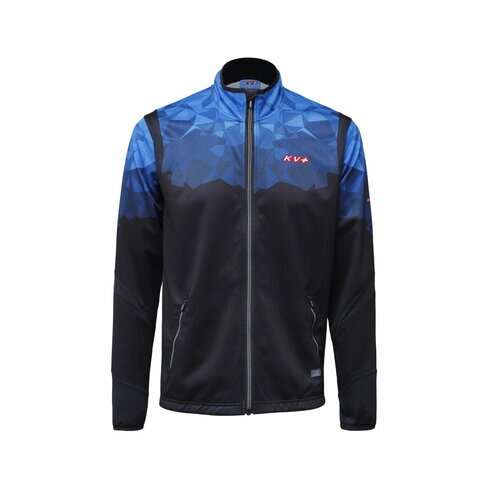 Куртка KV+размер L, черный, синий