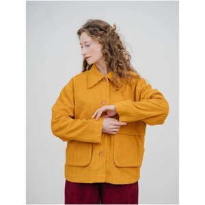 Куртка Модный Дом Виктории Тишиной, размер S (42-44), оранжевый