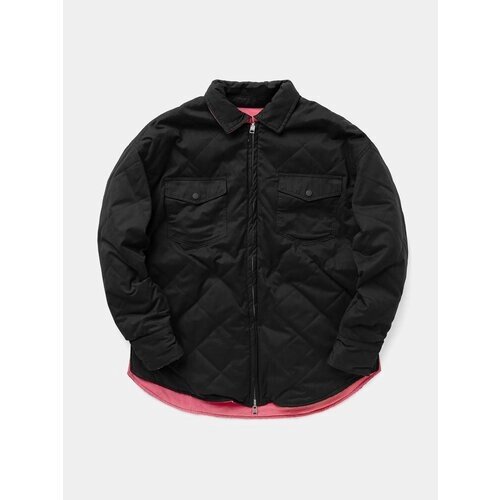 Куртка-рубашка Ksubi Woven Reversible Ls Shacket, размер M, черный, розовый