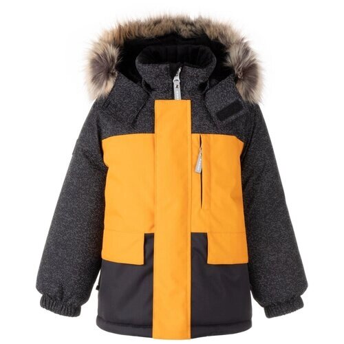 Куртка зимняя для мальчиков (Размер: 104), арт. K22442/00456, цвет Желтый