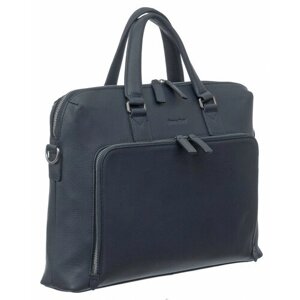 Мужская кожаная бизнес-сумка Bruno Perri L16019/6 синий