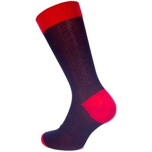 Мужские носки LUi, 1 пара, высокие, размер 39/41, синий, красный
