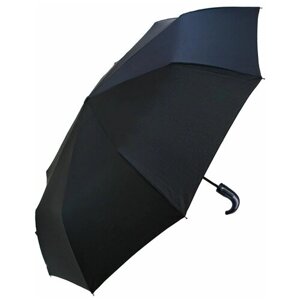 Мужской складной зонт Popular Umbrella автомат 1631/черный