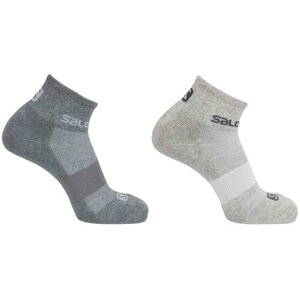 Носки Salomon, размер S, серый, 2 пары