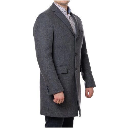 Пальто Forremann, размер 58/182, серый