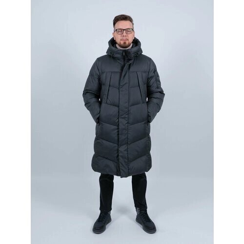 Пальто , размер 46, серый