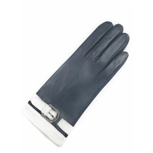 Перчатки Finnemax, демисезон/зима, натуральная кожа, утепленные, размер 7,5, фиолетовый