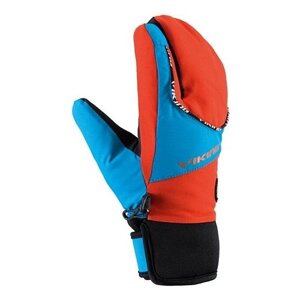 Перчатки Viking, размер 3, оранжевый, синий