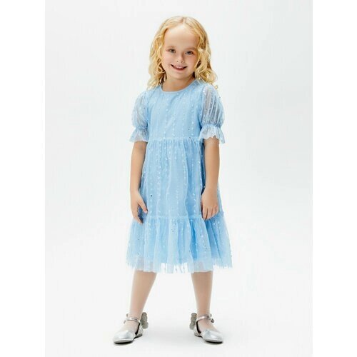 Платье Acoola, размер 122, голубой