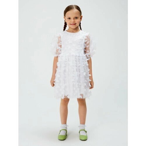 Платье Acoola, размер 128, белый