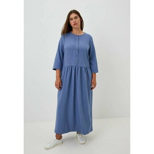 Платье CLEO, размер 50, синий