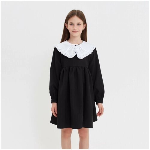 Платье для девочки MINAKU, цвет чёрный, рост 122 см 7869501