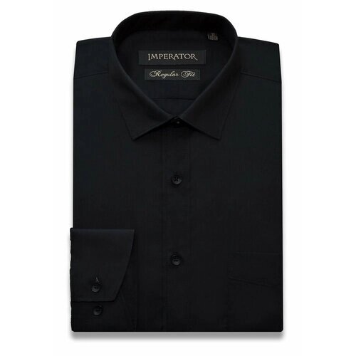 Рубашка Imperator, размер 37 ворот/172-180, черный