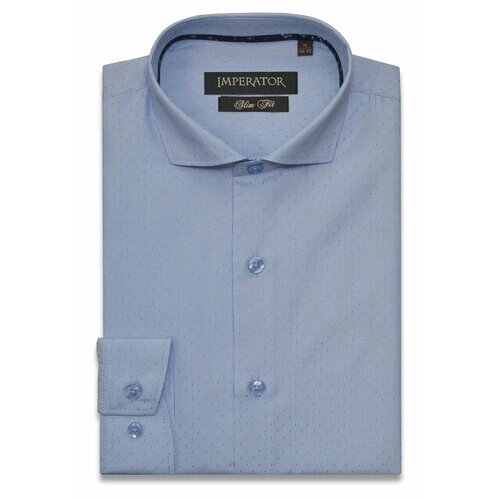 Рубашка Imperator, размер 39 ворот/164-170, синий