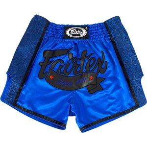 Шорты для тайского бокса Fairtex BS1702 Blue-Black (L)