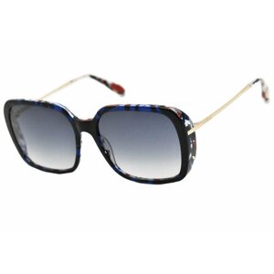 Солнцезащитные очки Baldinini, бабочка, оправа: металл, градиентные, с защитой от УФ, для женщин, разноцветный