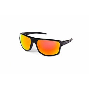 Солнцезащитные очки BRENDA, овальные, ударопрочные, с защитой от УФ, поляризационные, зеркальные, черный