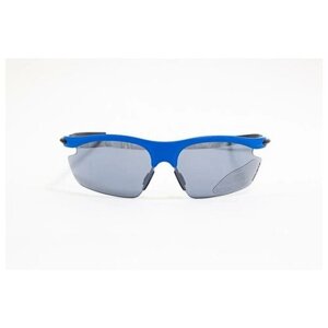 Солнцезащитные очки DEMETZ, овальные, спортивные, синий