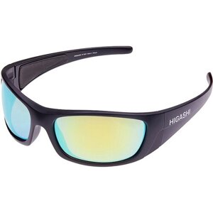 Солнцезащитные очки HIGASHI, прямоугольные, спортивные, поляризационные, желтый